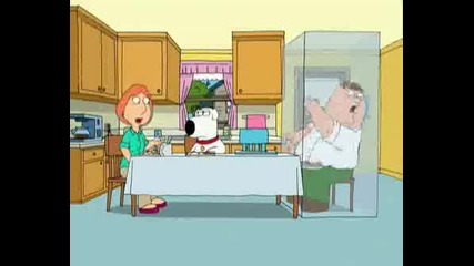Питър Се Задушава От Пръдня - Family Guy