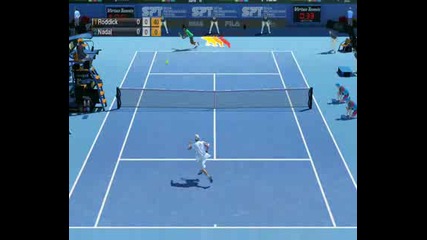 Virtua Tennis 2009 - Анди Родик срещу Рафаел Надал