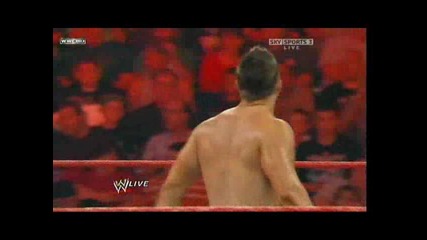 Raw 18/08/09 The Miz vs Еvan Bourne