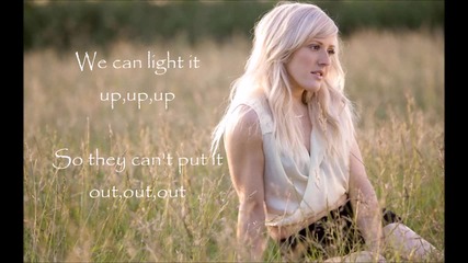 Ellie Goulding || Burn || Lyrics on Screen