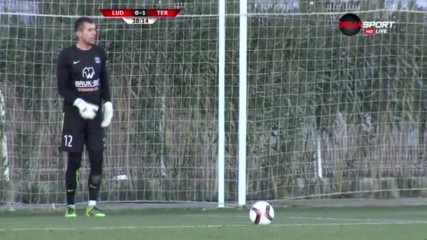 Лудогорец - Термалика 0:1 /първо полувреме/