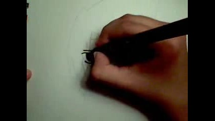 Рисуване на Саске като дете 