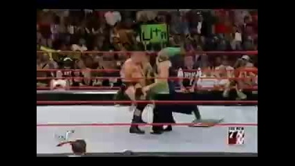 Chair shot on brock lesnar 