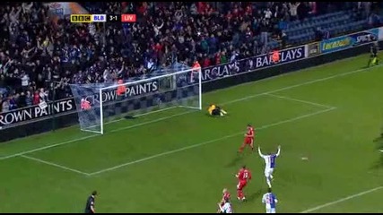 Blackburn vs Liverpool 3 - 1 Gerrard missed penalty 