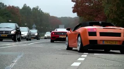 3 Истински звяра ! - Lamborghini Gallardo