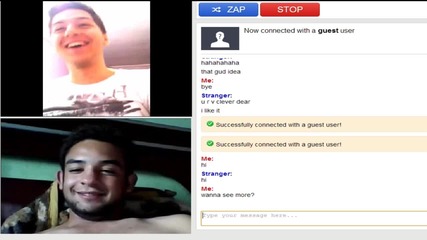 Fake Girl on Camzap (sexy Troll Boobies Prank)