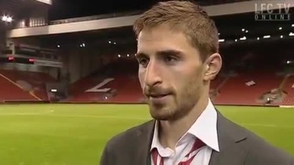 Fabio Interview After Debut Goal and Anfield Debut.