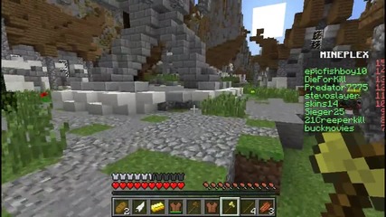 Minecraft Hunger Games:баму хакера! :d