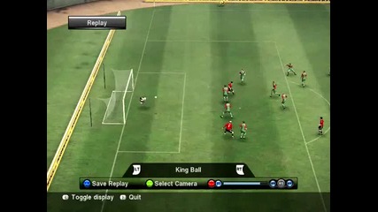 Pes 2010 гол на Давид Вия 