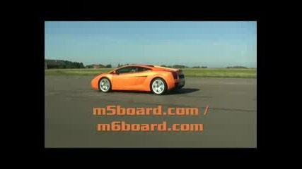 m6board.bmw M6 vs Lamborghini Gallardo