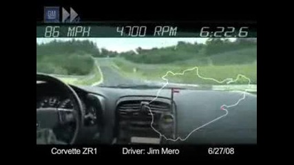 Corvette Zr1 7min 26.4sec Ring Run.avi