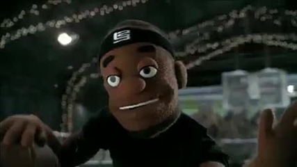Kobe, Lebron & Santa (krs - One Feat. Lupe Fiasco) - Dunking on Reindeer [puppet Nike Commercial]