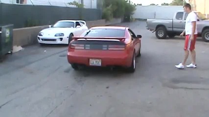 Elliots built 300zx anti - lag! 