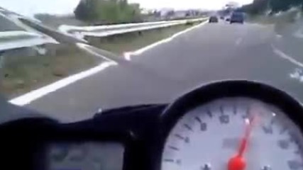 Нелегална гонка с 280 км/ч между мотор и автомобил, Бургас
