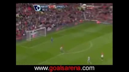 Liverpool vs Manchester United 4 1 premier league 14 03 2009 goals highlights.flv