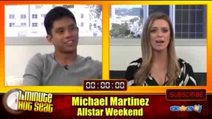 1 Minute Hot Seat - Michael Martinez In The Hot Seat