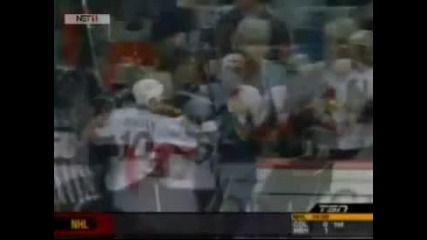 Хокеист Хапе Ръката На Съперник-ужас