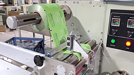 Хоризонтална опаковъчна машина за гюссет / Horizontal packing machine for Gusset bag