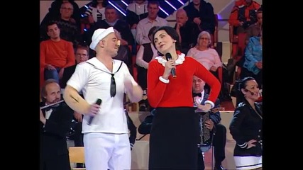 Lidija Skrinjik i Jovan Stefanovic - Sta si mala mrsava ko grana (Grand Show 20.04.2012)