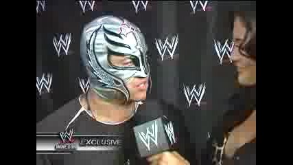 Wwe Draft 2008 Rey Mysterio Interview