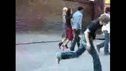 HSM Cast Fooling Around In London 2006