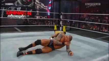 Cm Punk's Gts on Randy Orton