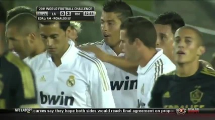 Супер гол на Роналдо срещу La Galaxy