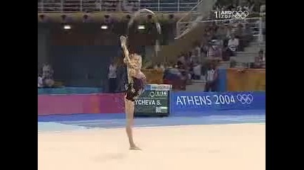 olympic games athens 2004 simona peycheva bul hoop final 