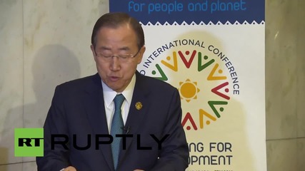 Ethiopia: Ban Ki-moon welcomes the agreement over Iran's nuclear programme