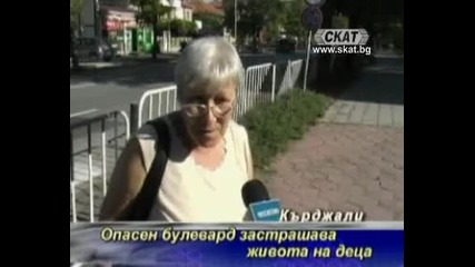 Опасен булевард застрашава живота на ученици