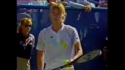 Gabriela Sabatini v Steffi Graf Us Open 1990 part 2