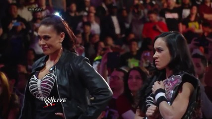 Naomi vs. Aj Lee Raw, March 24, 2014