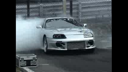 Skyline Gt - R Burnouts And Drifting!.mpg