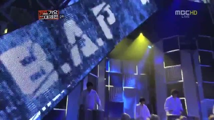 (hd) B.a.p - No Mercy ~ Mbc Gayo Daejun (31.12.2012/01.01.2013)