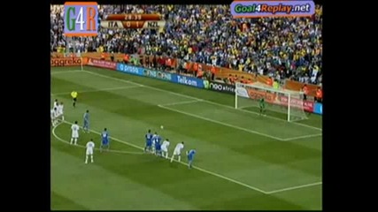 World Cup 2010 South Africa - Италия и Нова Зеландия ( 1 - 1 ) Двата гола! 