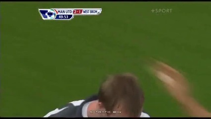 Автогол на Патрис Евра Ман Юнайтед 2 - 1 Уест Бромич (2:2) 16.10.2010 