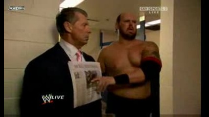 Wwe суперзвездите се гаврят с Vince mcmahon