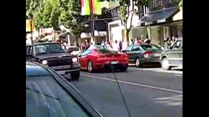 Red Ferrari F430 Coupe In Vancouver