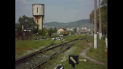 Моторен влекач на гара Панагюрище