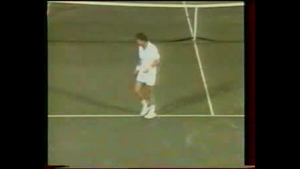 Тенис Класика : Джими Конърс - Удар С Хвърляне на ракета