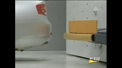 Bumper Crash Test 2007 Volkswagen Jetta 