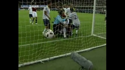 milan - lecce thiago silva goal 2 - 0 (29.08.2010) Hq 