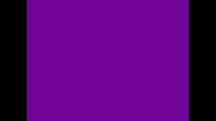 Ashlee Simpson - Love Me For Me Lyrics 