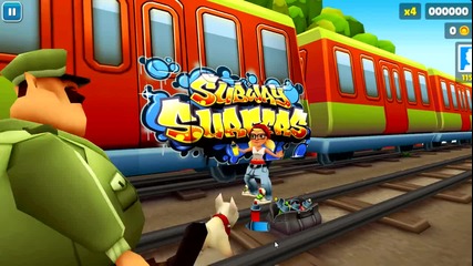 Subway Surfers - Компютърна Версия (720p) Ep. 3