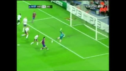 Месси донесе победата на Барселона с 4:1 срещу Арсенал 