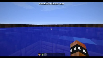Ферма за бамбук + басейн в Minecraft