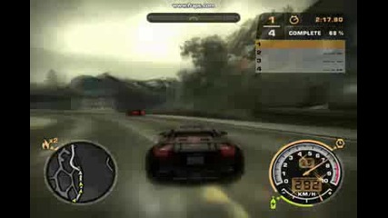 Nfs Mw black edition race