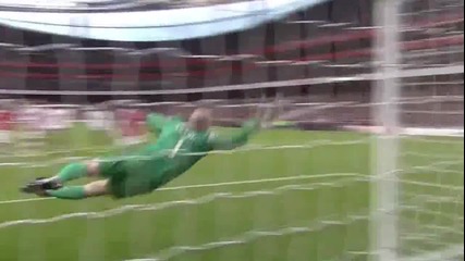Hd Фабрегас срещу Астън Вила - Първи гол Hd 2009/2010 