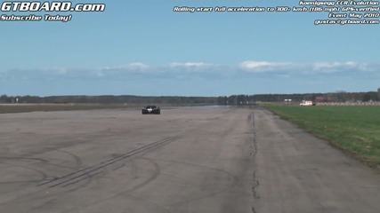 1080p_ Koenigsegg Ccr Evolution launching from rolling start to 300+ km_h (186+ mph)