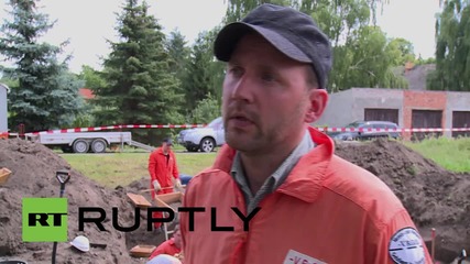 Germany: WWII-era Soviet soldiers' remains exhumed in small German village